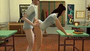 hey, i just fucked that virgin student in class for her first time