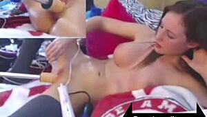 Teen 18+ Masterbates On Live Webcam With Big Tits