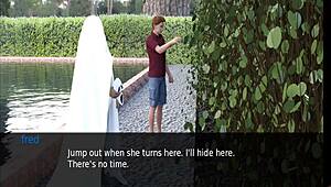 mliftopa gets wet in steamy homemade anime action