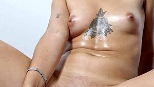 Latina Teen 18+ Masturbates With Dildo And Cums Hard On Her Big Ass