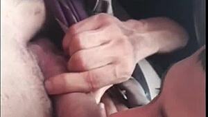 I fucked the ex-director of Hotboys in the car on the street during the day