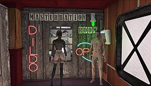 I explore sporty perverted fashion in this hentai game. with brunette anime characters.