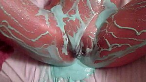 Oily Wife Gets Messy Insertion And Fucking
