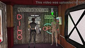 I explore sporty perverted fashion in this hentai game. with brunette anime characters.