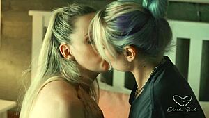 Tease: Charlie Forde Rides Violet Devine's Strap-On in Hot Nonbinary Porn