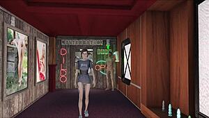 I explore sporty perverted fashion in this hentai game. with brunette anime characters.