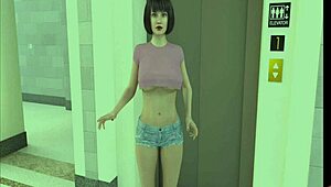 mliftopa gets wet in steamy homemade anime action