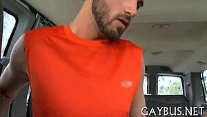 Gratifying blowjob with a gay hunk in pov.