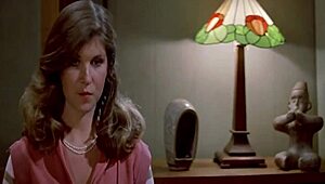 Sexy brunette enjoys nude bathing in shower for Friday the 13th