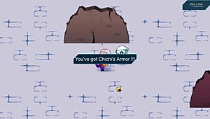 in kame paradise 2, chi chi gives roshi a handjob