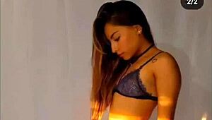 Brunette beauty from Argentina asks for creampie