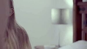 Blonde teen step sister agrees to fuck her perv brother.