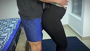 Feeling the Intense Passion in Hot Training with My Sweet Stepbrother's Big Cock