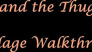 Beautiful redhead teen bound in lesbian bondage walkthrough