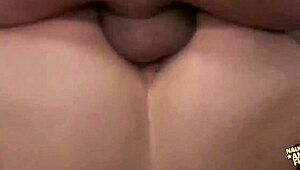 Dirty Blonde Slut Loves All Holes Filled with Cum