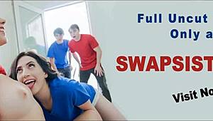 ฉันสลับน้องสาวเลี้ยงกับพี่ชายเลี้ยงที่ปาร์ตี้หลับ