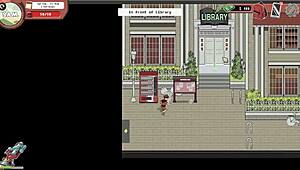 i flash my cock to the nerdy girl in the library