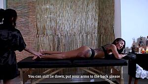 Naughty Girls Dive Into Wild Massage Action!