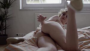 check out this czech babe flashing her tits and ass