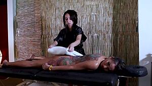 Naughty Girls Dive Into Wild Massage Action!