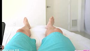 Horny Busty Milf Melody Mynx Begs for Shower Play