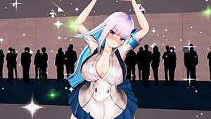 Get ready to be amazed by the hottest 3D hentai featuring Nijisanji licking Hela's sexy curves