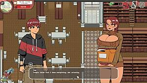 i flash my cock to the nerdy girl in the library