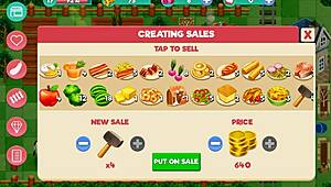 in this nutaku booty farm hentai game part 22, sexy teen 18+ blondes and brunettes work on the ranch with big asses