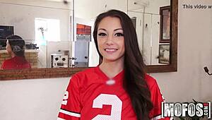 Alexis Rodriguez stars in Pervs on Patrol group scene.