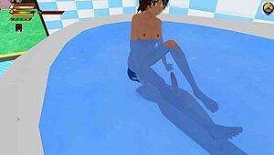 Femdom University Cherry Says, 'You're My Slave In The Bathroom'