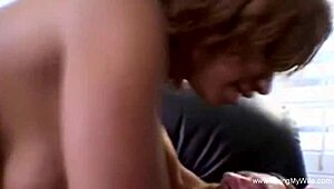 Ebony Housewife Enjoys Wedding Party Fun