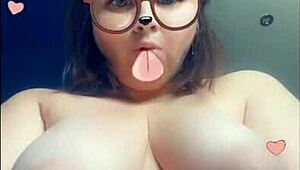 Chubby milf in anime hentai talks dirty during hot ASMR session 😏