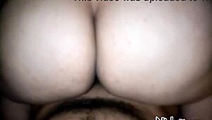 The babe's big ass overflows with milk.