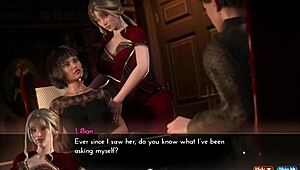 Creampie her mistress, then maid licks it clean