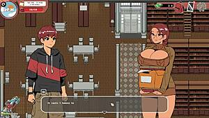 i flash my cock to the nerdy girl in the library