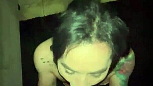 Beautiful feminine transsexual performer captivates with stunning presence