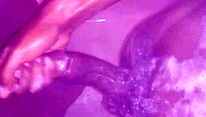 wet shower scene with intimate touches