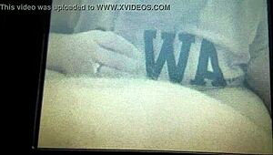 My BBW wife giving a blowjob 😍