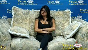 beautiful big breasted latino milf does full vegas casting