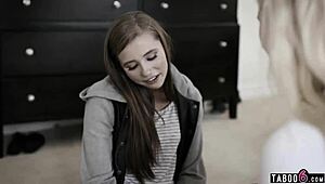 stepbro and stepsis invite teen for fucking