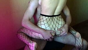 Juicy Ass Fucked In Pantyhose Mesh