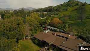 Petite Fantasy Babe Gets Drilled in Wild Threesome Play