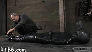 hey cutie, watch this sweet beauty get tossed in a cage with another babe 😜