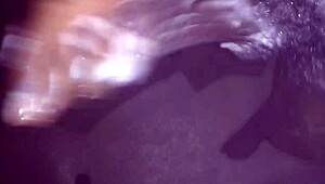 wet shower scene with intimate touches