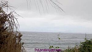 Samara russian blonde babe cumshot blowjob outdoor pervert