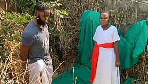 Prophetess Ripped Clothes Doggy Fuck