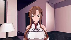 Sword Art Online Virtual Foot Fetish Bliss