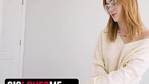 Sislovesme - Ginger Babe in Bikini Sage Fox Celebrates Labor Day