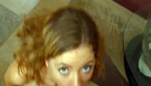 Magnetizing Irrumation Stimulation Sensation With Rough POV Blowjob On European Teen Slut