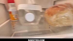 hey, tiny asian brunette riding stepdad’s cock?